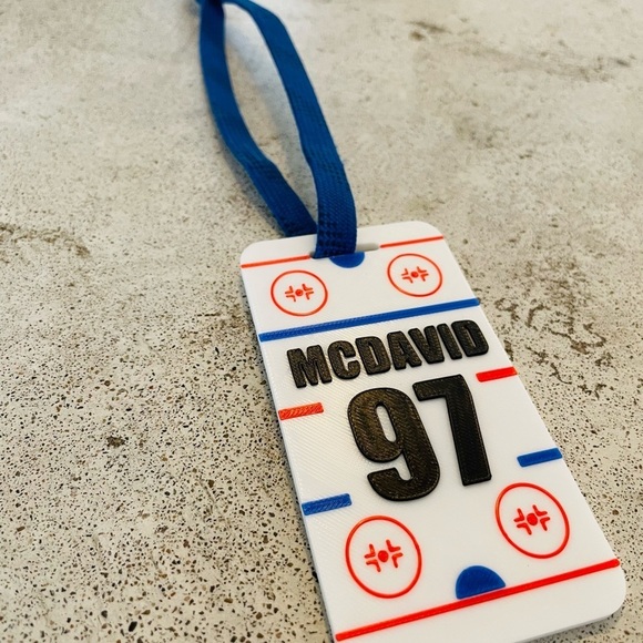 NHL Other - Hockey bag tag… customizable for any name any number! Even your’s!